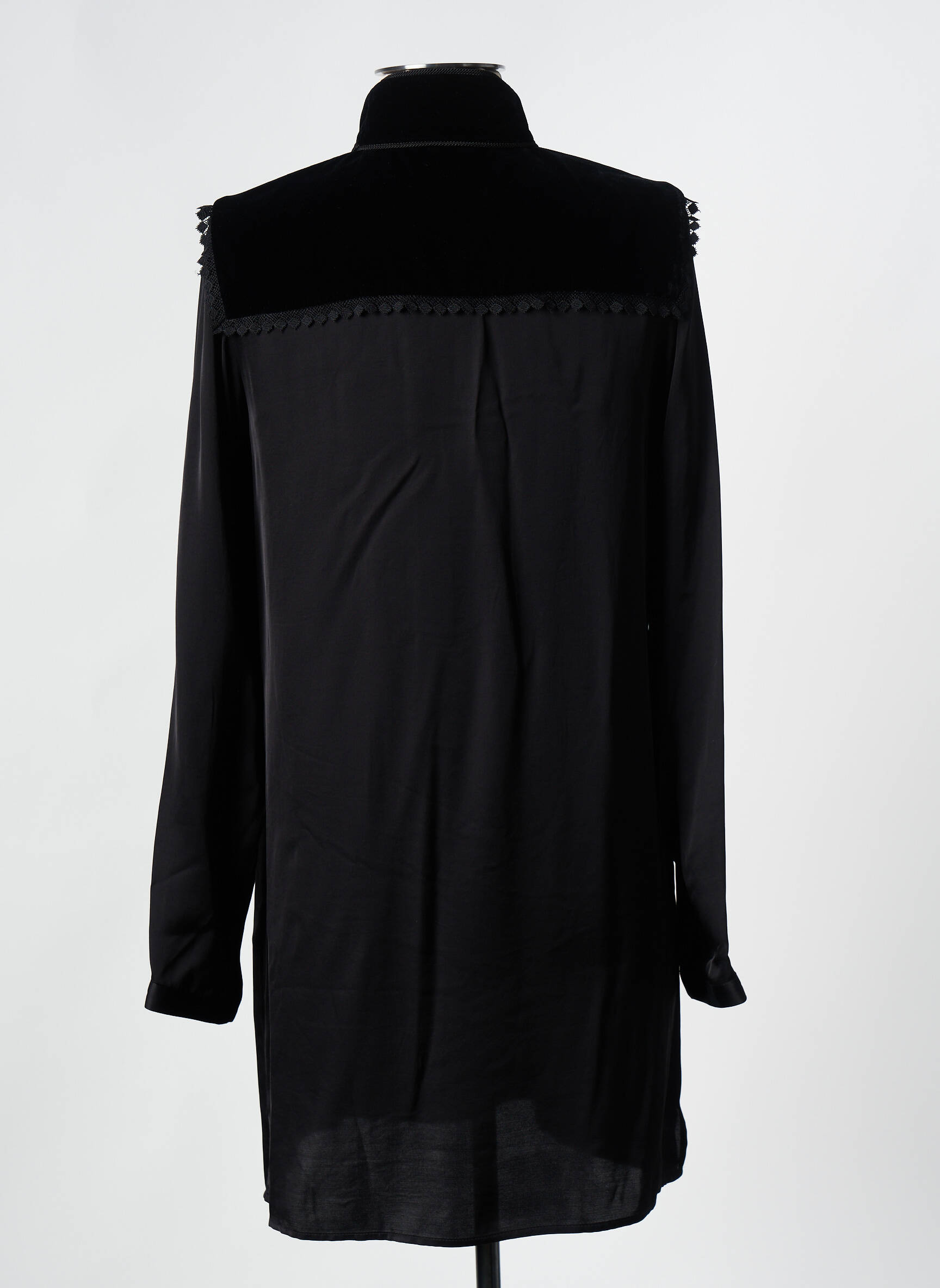 Trumpa suknelė juodas THE KOOPLES moteris