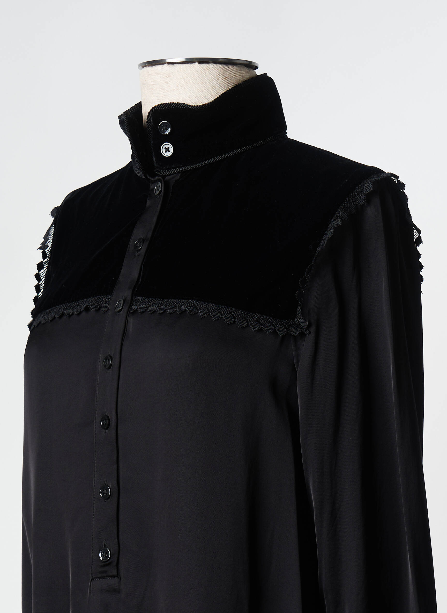 Trumpa suknelė juodas THE KOOPLES moteris
