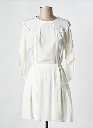 Trumpa suknelė baltas THE KOOPLES moteris