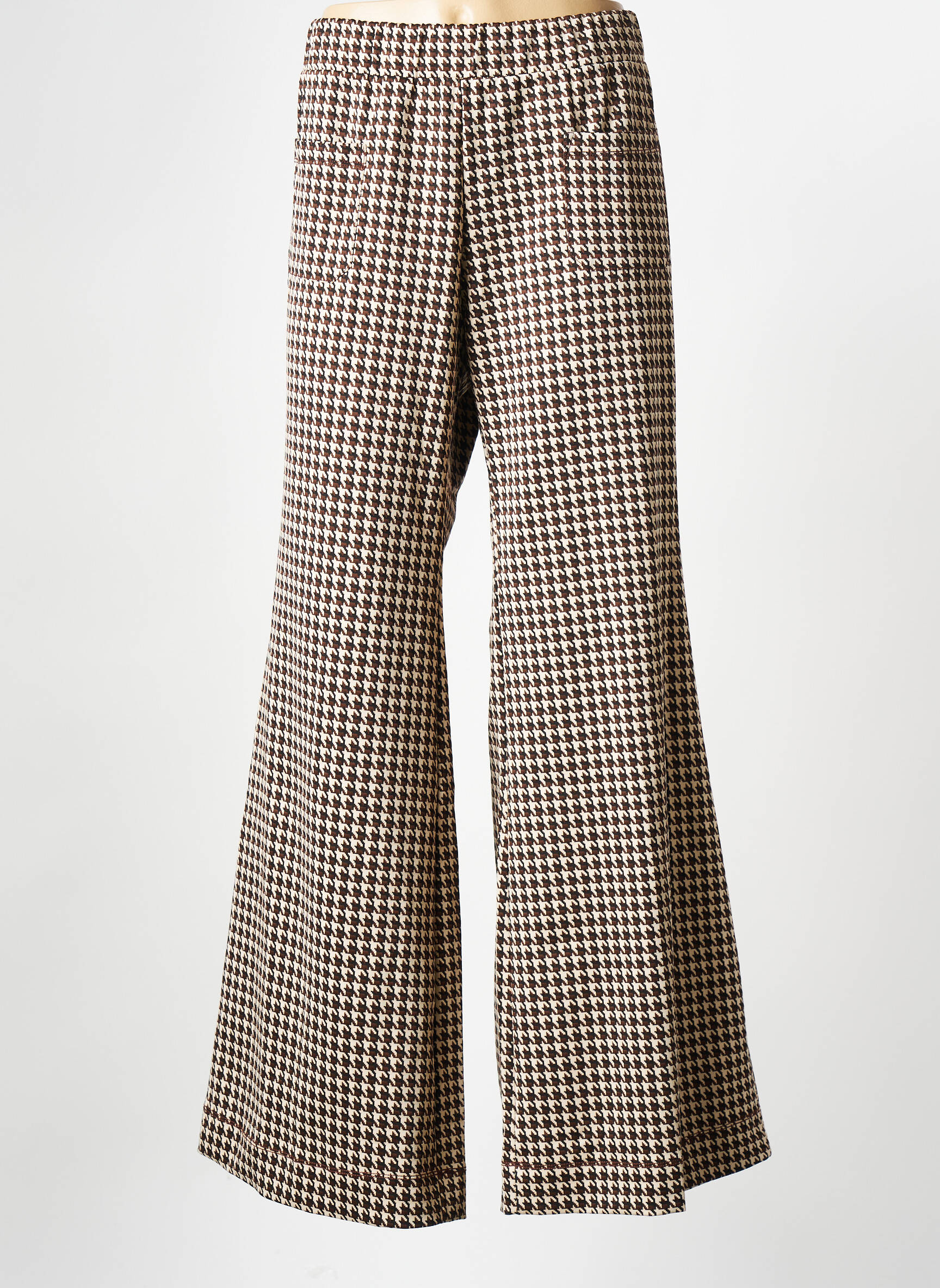 Tiesi kelnė rudas MAT FASHION moteris