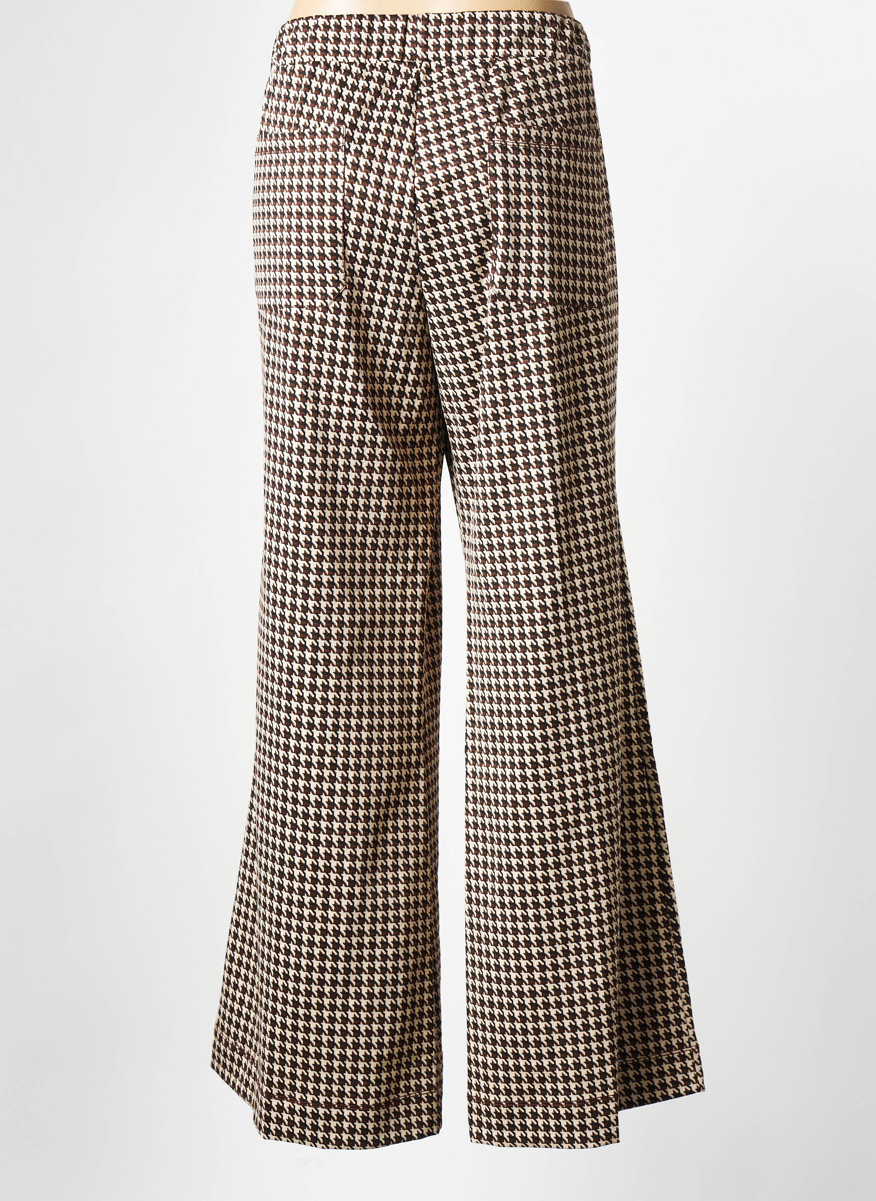 Tiesi kelnė rudas MAT FASHION moteris