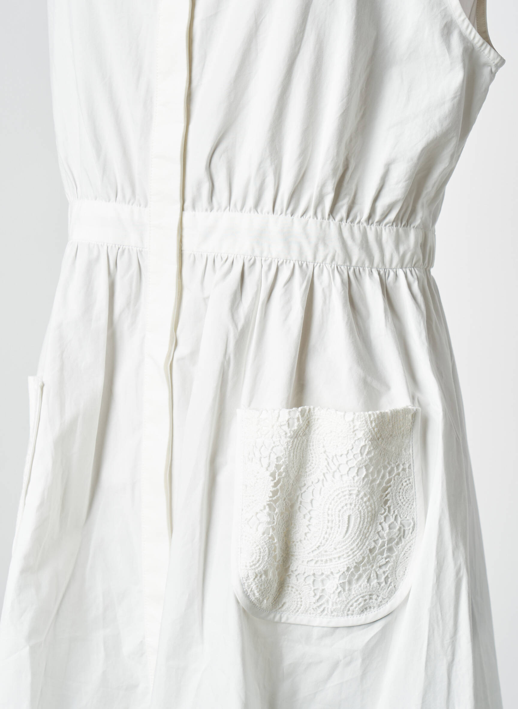Trumpa suknelė baltas THE KOOPLES moteris