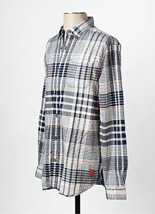 Ilgomis rankovėmis marškinys mėlyna SCOTCH & SODA vyras