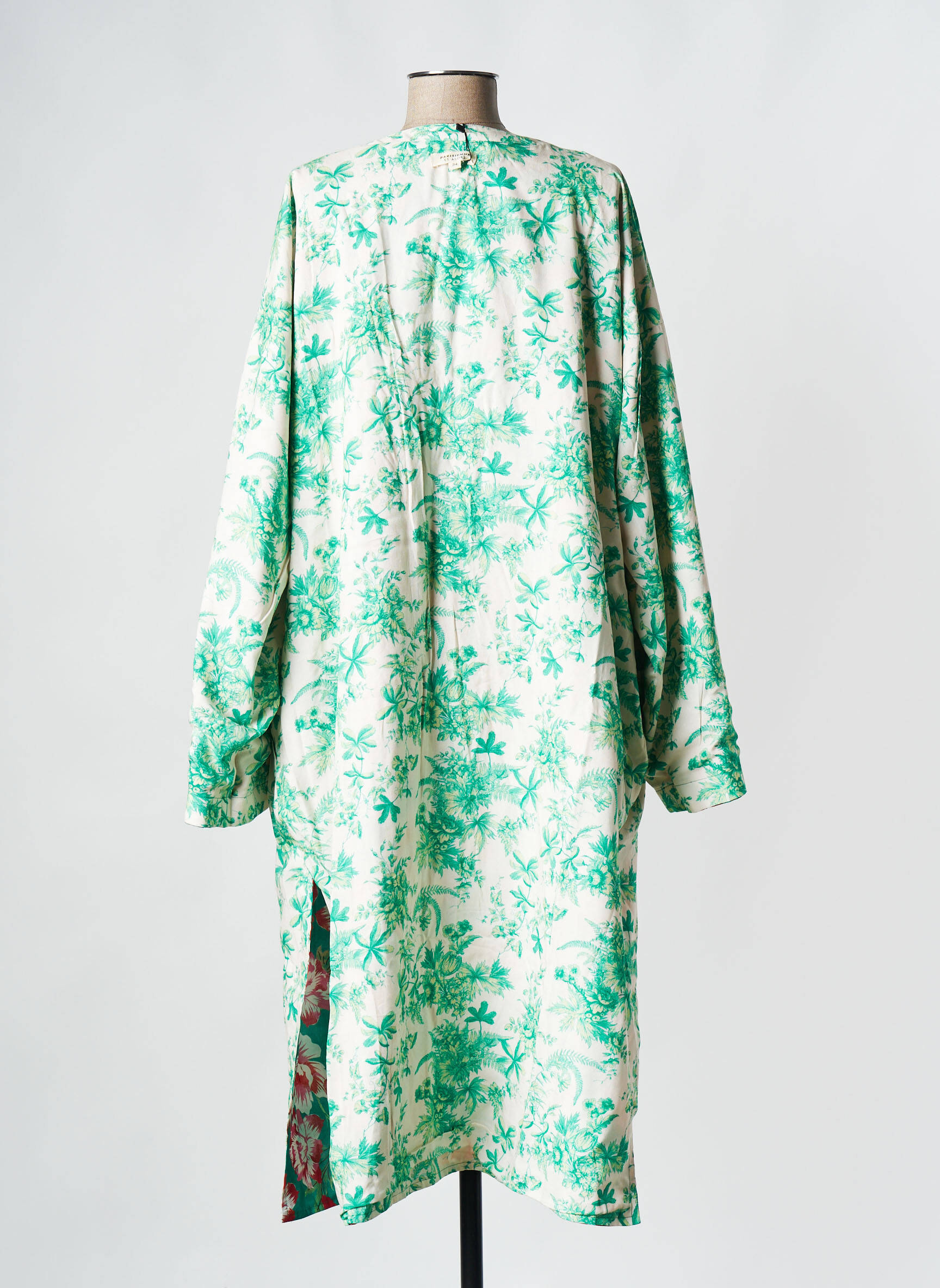 Kimono striukė žalias PARISIENNE ET ALORS moteris