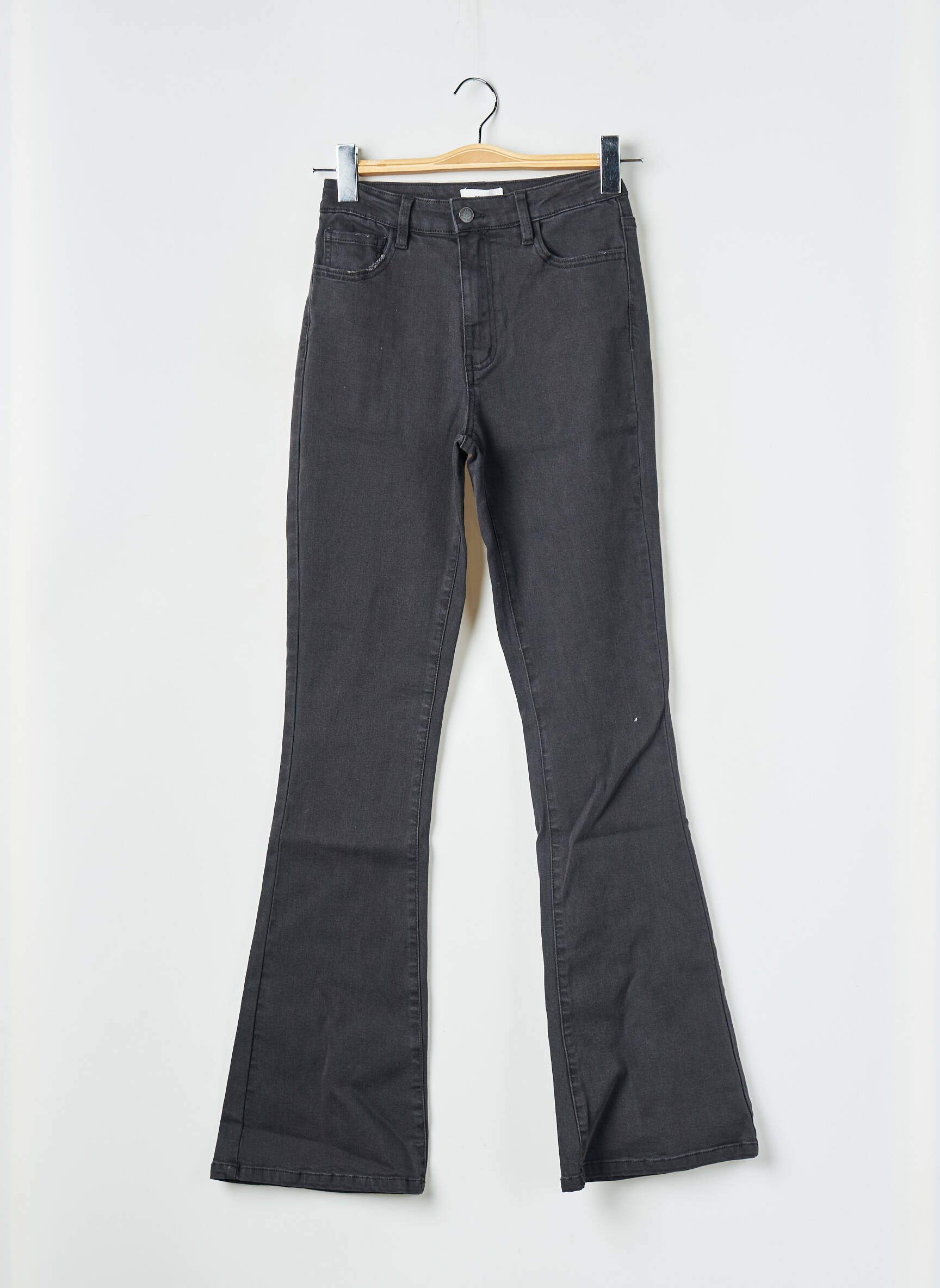 Bootcut džinsai juodas OBJECT moteris