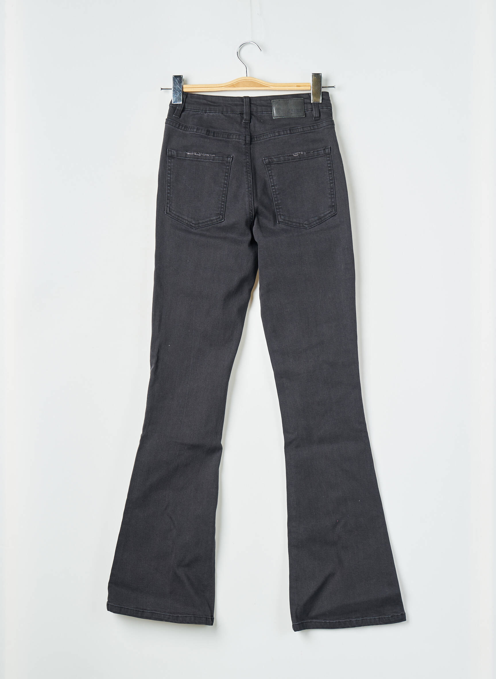 Bootcut džinsai juodas OBJECT moteris