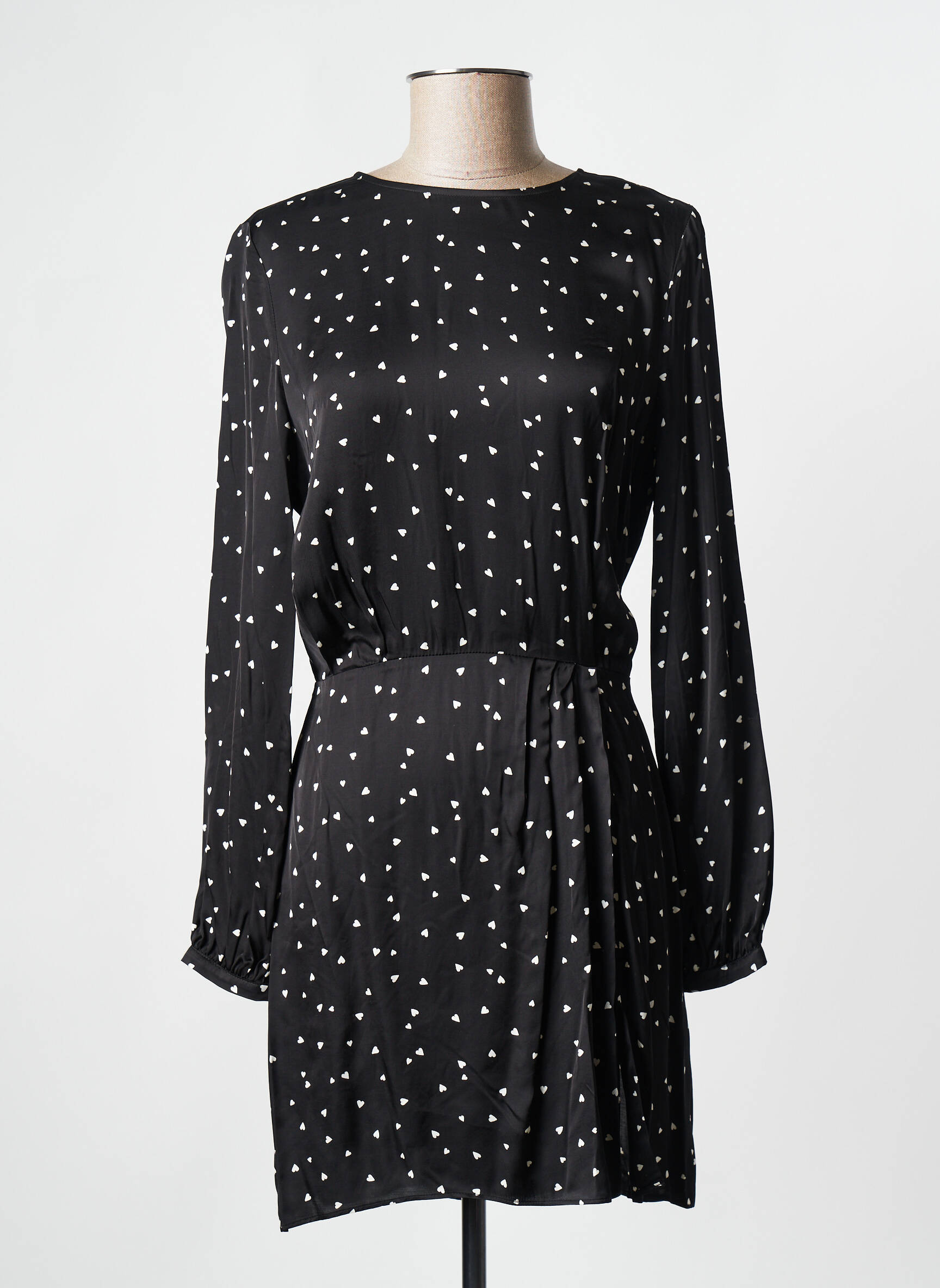 Trumpa suknelė juodas THE KOOPLES moteris
