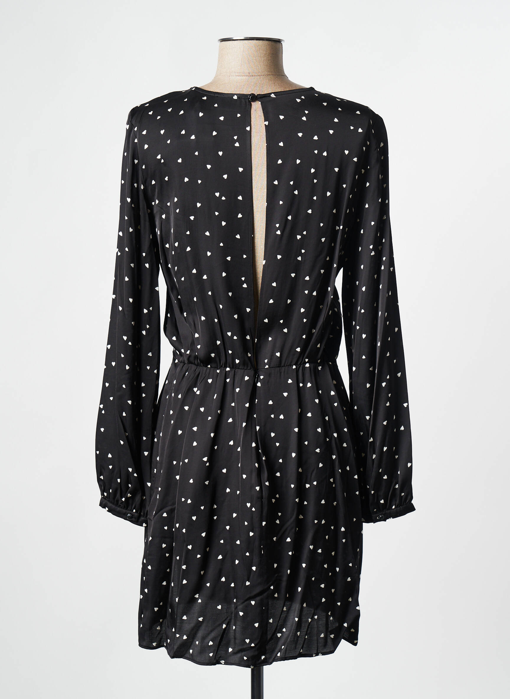 Trumpa suknelė juodas THE KOOPLES moteris