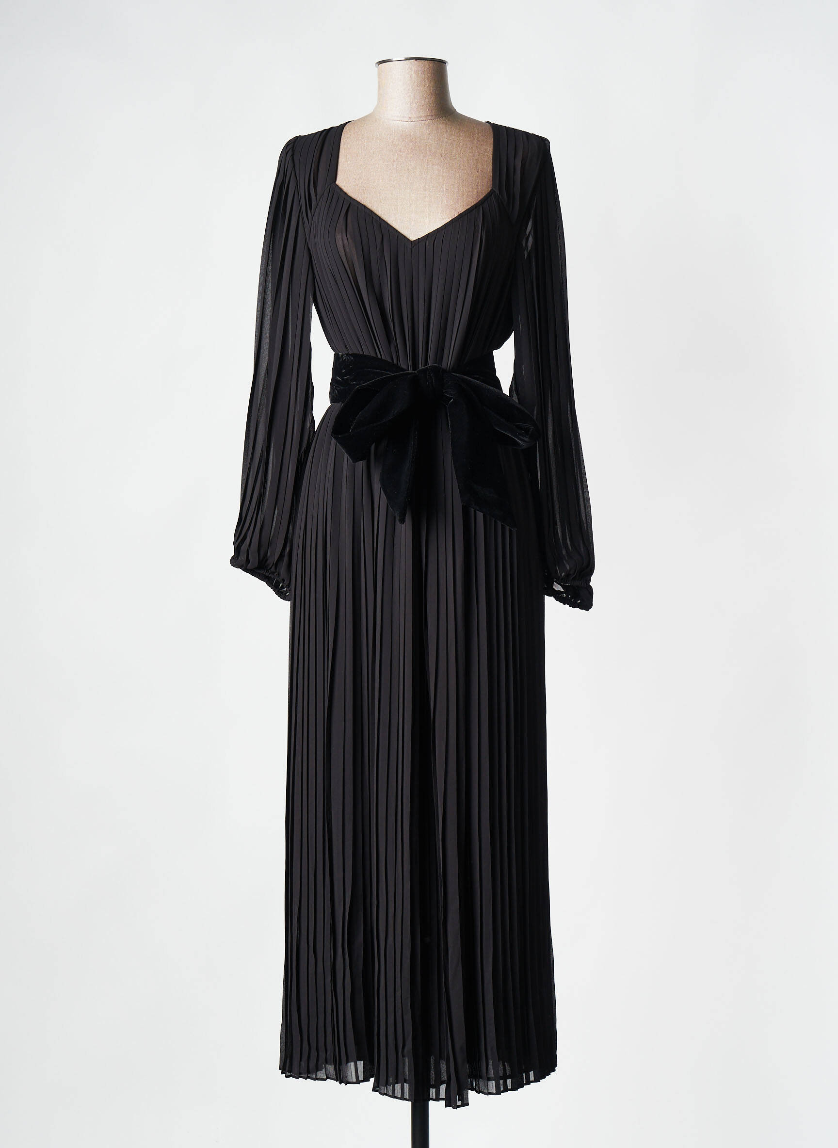 Ilga suknelė juodas THE KOOPLES moteris