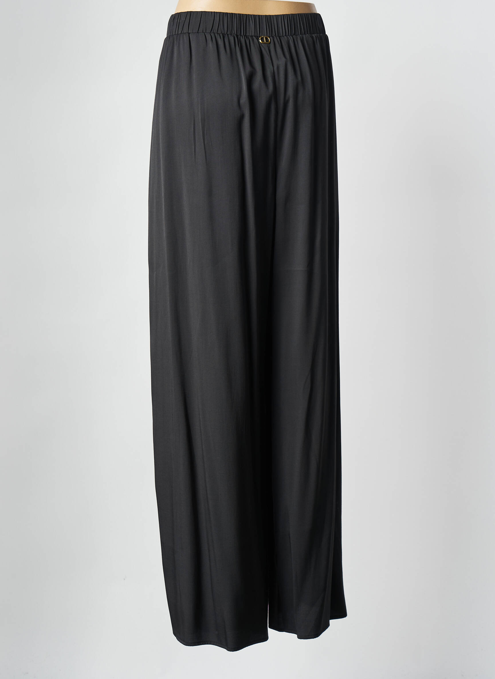 Platus kelnes juodas TWINSET moteris