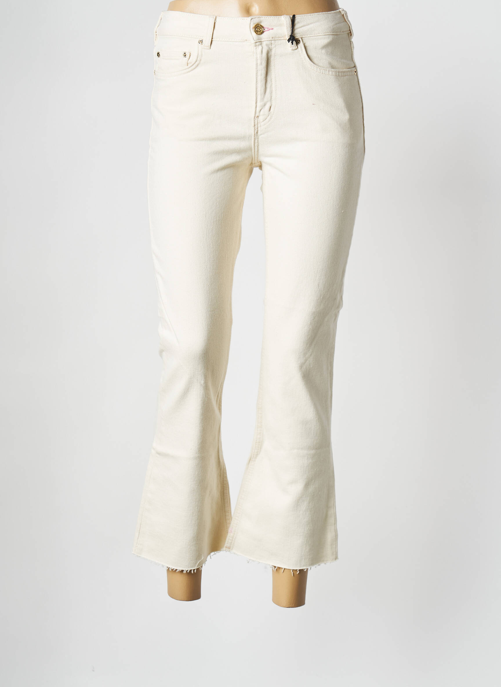 Bootcut džinsai baltas SCOTCH & SODA moteris