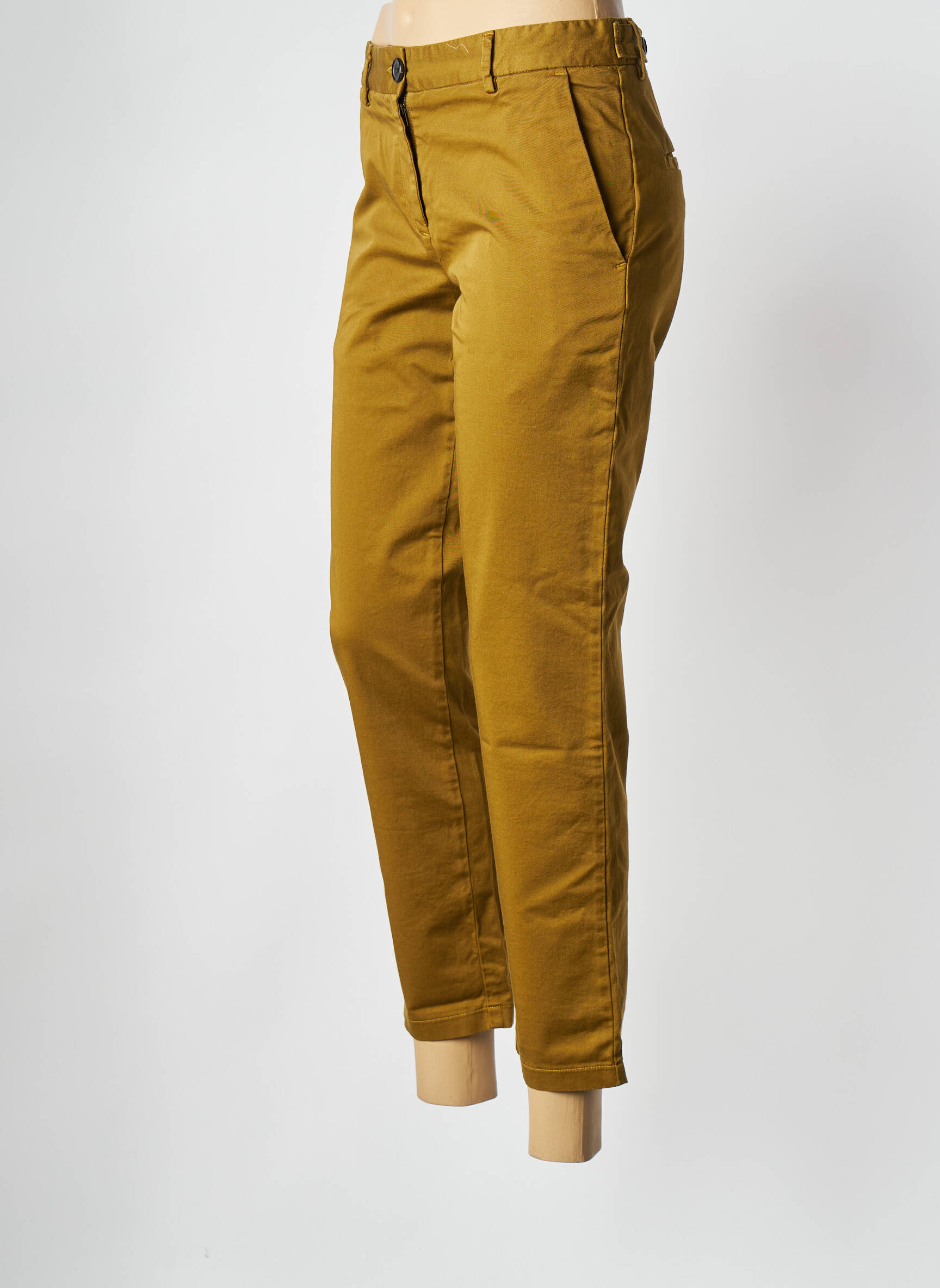 Pusilgių kelnių žalias PAUL SMITH moteris