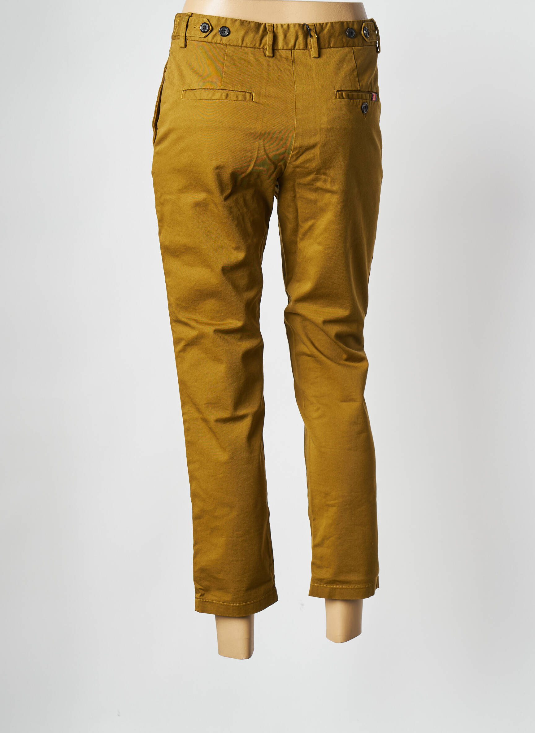 Pusilgių kelnių žalias PAUL SMITH moteris