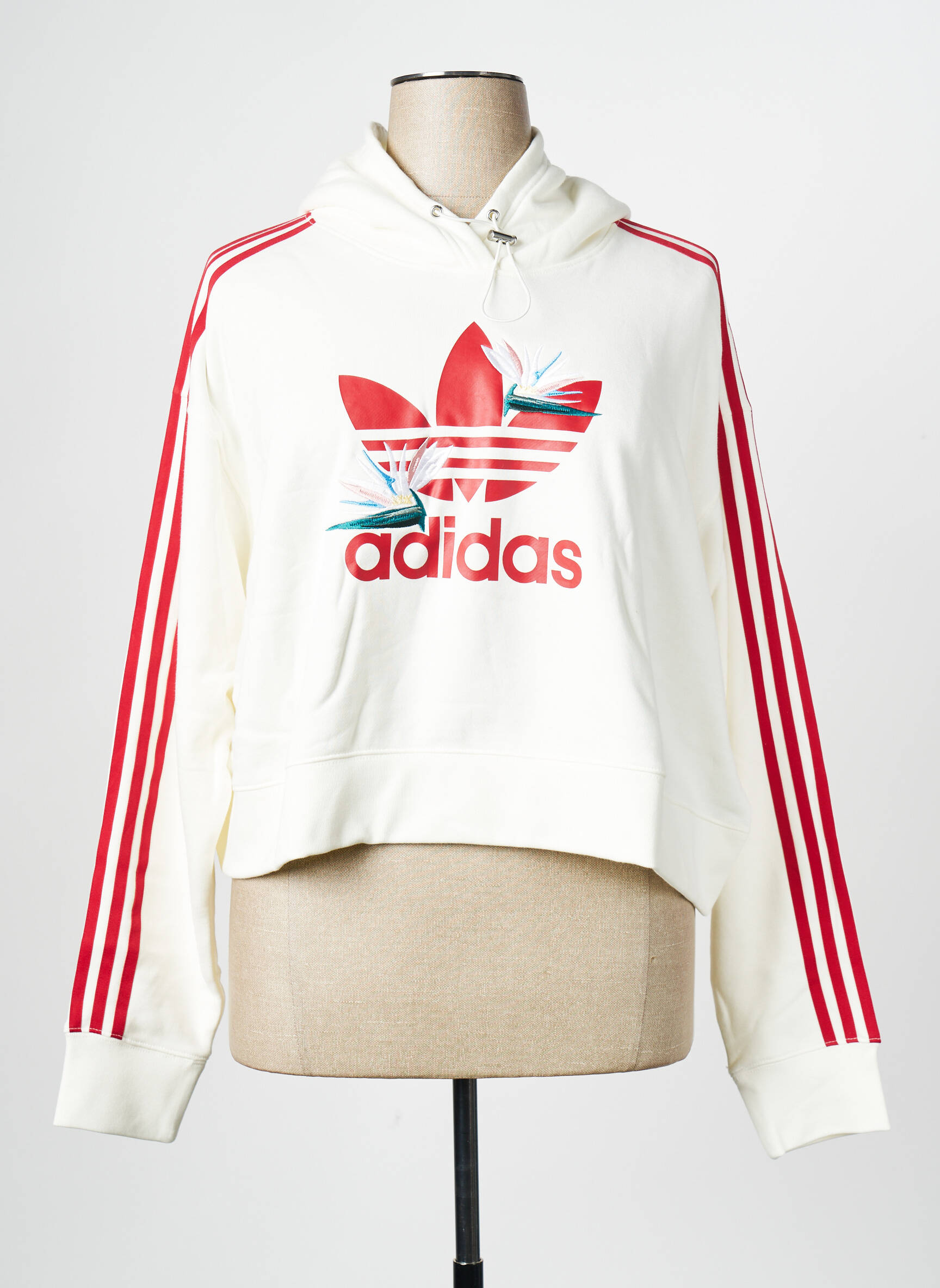 Mikroskopas baltas ADIDAS moteris