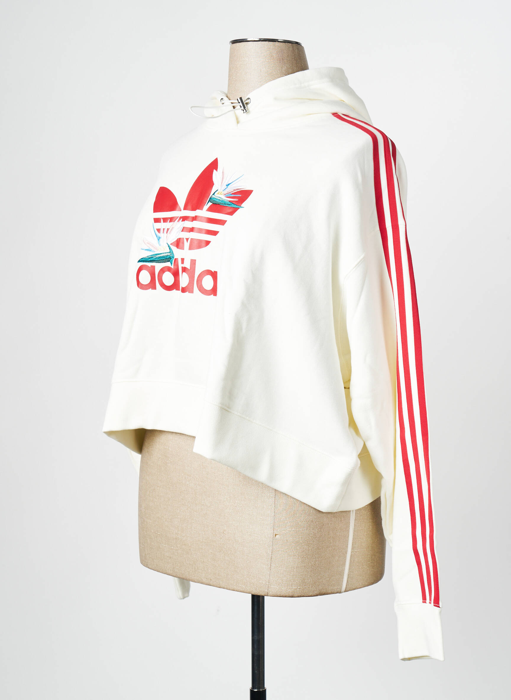 Mikroskopas baltas ADIDAS moteris
