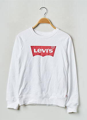 Mikroskopas baltas LEVI'S mergina