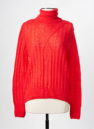 Megztinis raudona ESSENTIEL ANTWERP moteris