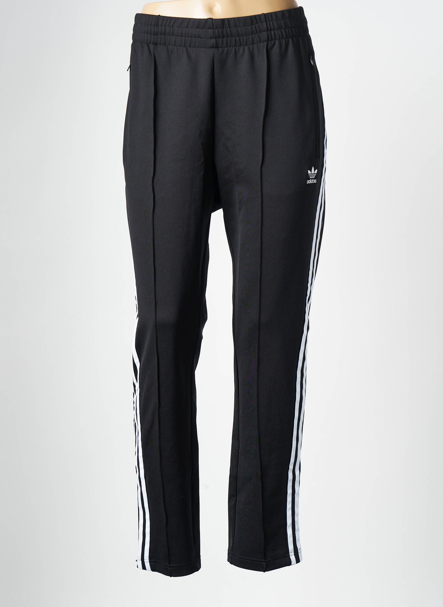 Joggins juodas ADIDAS moteris