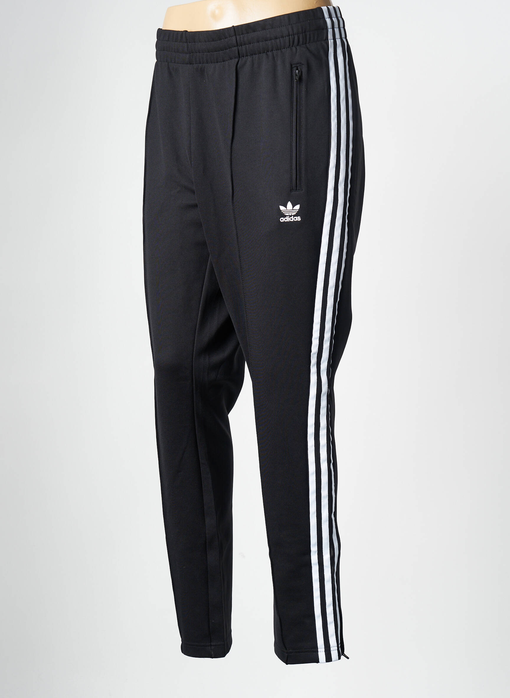 Joggins juodas ADIDAS moteris