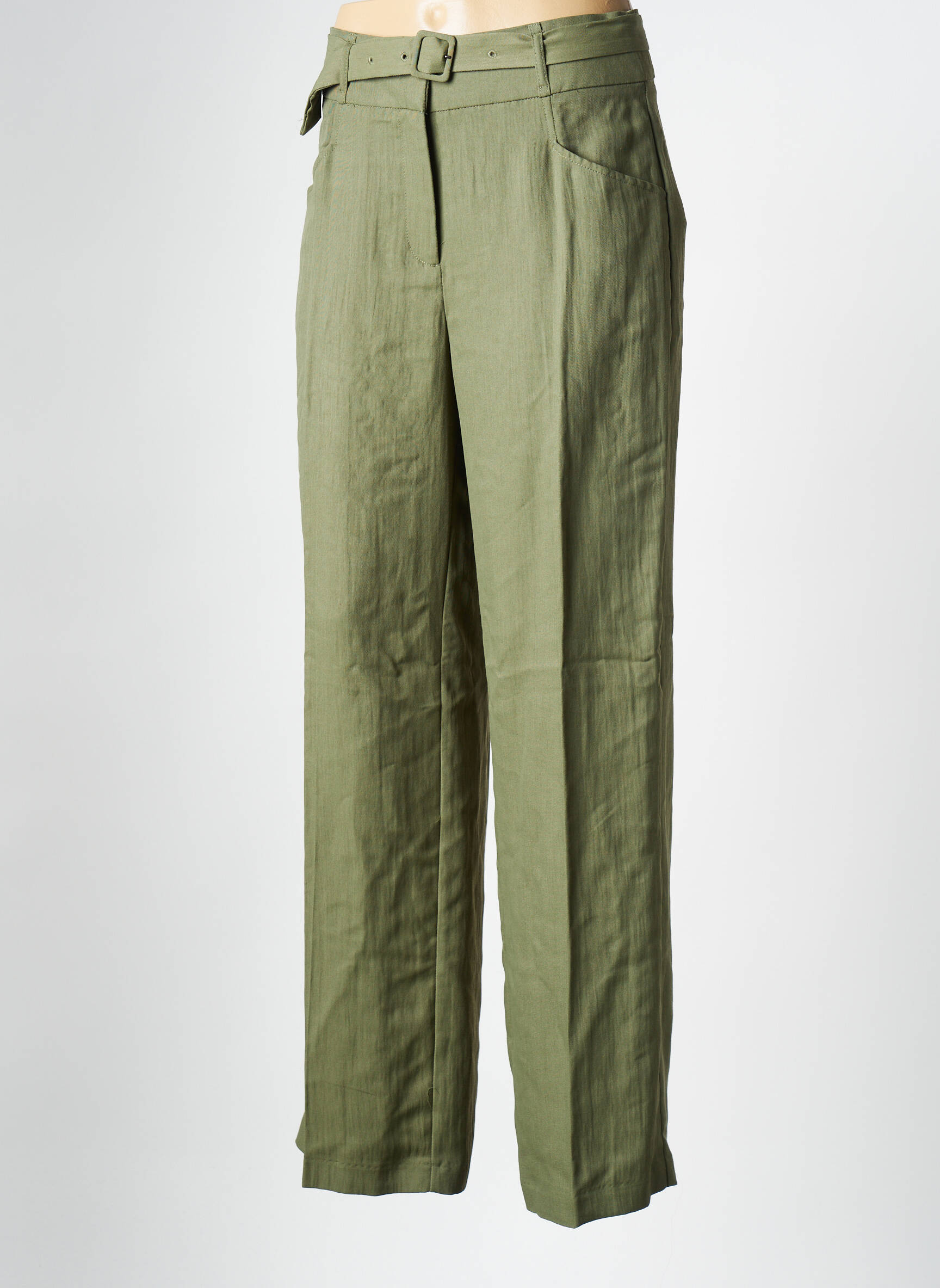 Platus kelnes kaki VILA moteris
