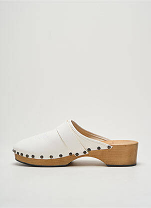 Mule/sabotai baltas LAURENCE BRAS moteris