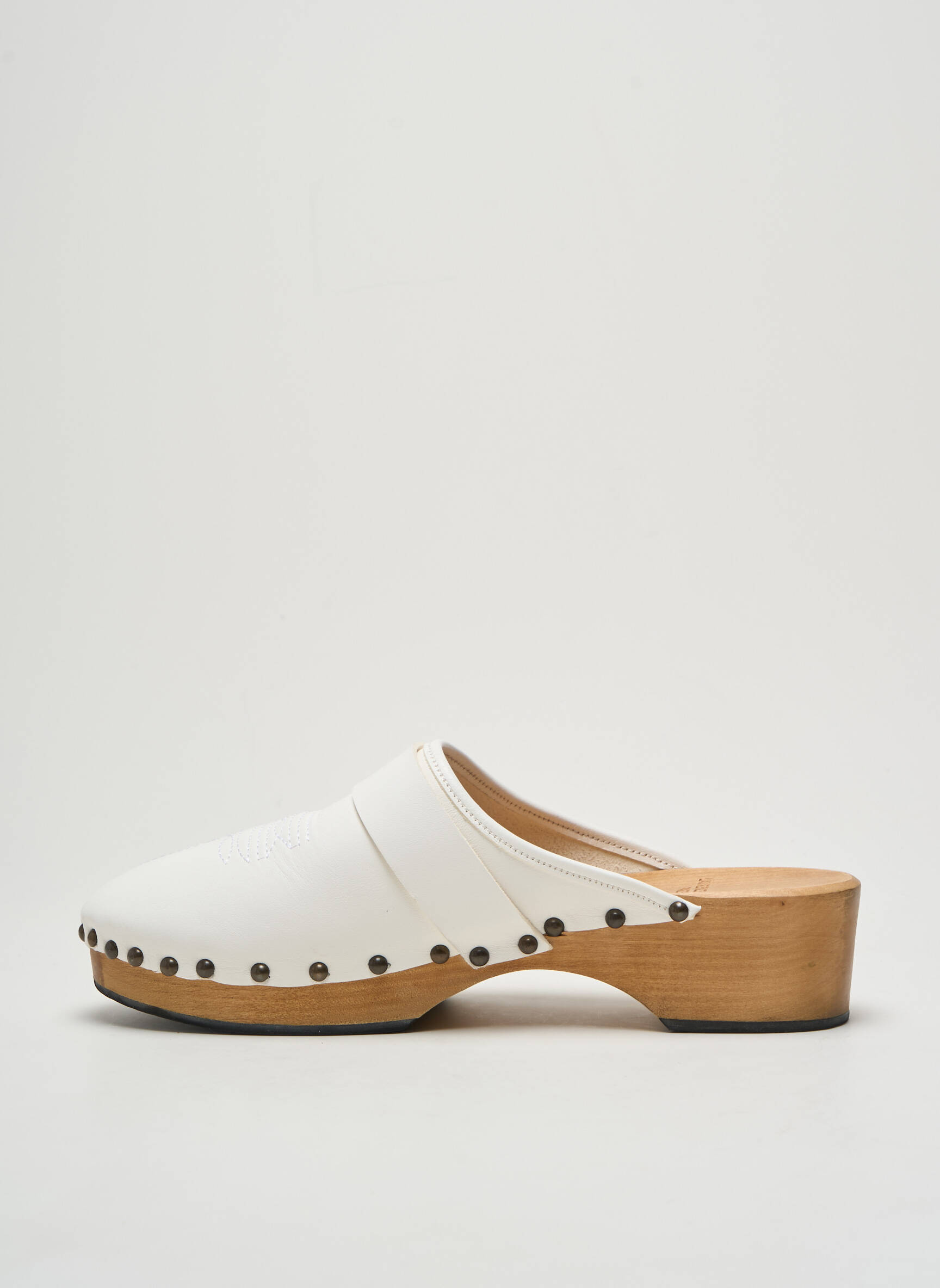 Mule/sabotai baltas LAURENCE BRAS moteris