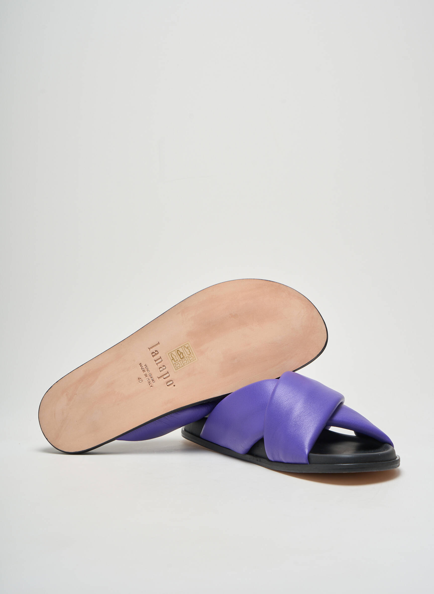 Sandalai/nu pėdos violetinis LANAPO moteris