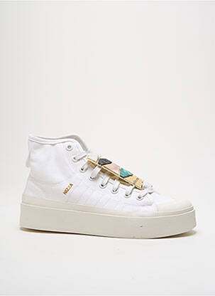 Bėgimo bateliai baltas ADIDAS moteris