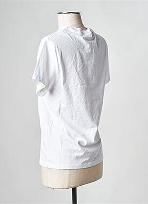 T-marškinys baltas MAISON LABICHE vyras