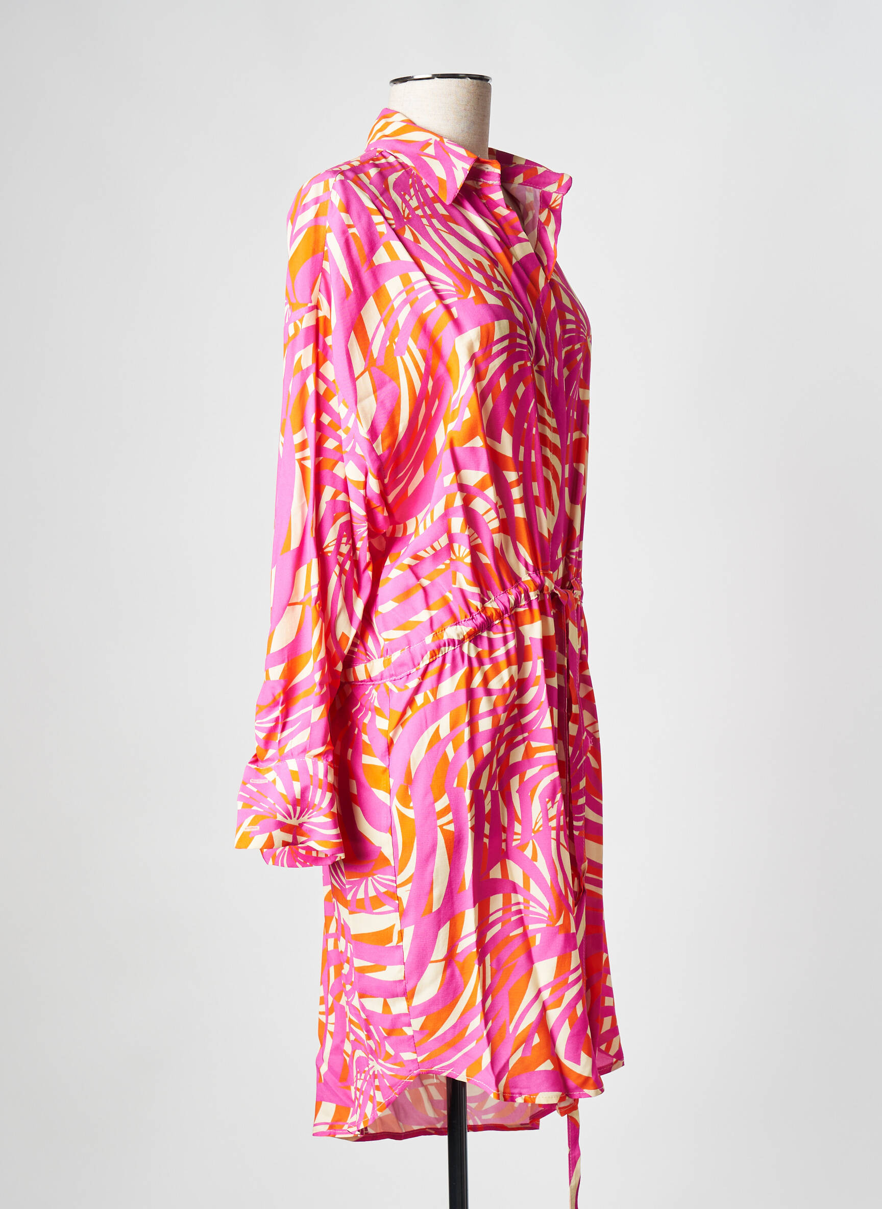 Trumpa suknelė rožinė IMPERIAL moteris