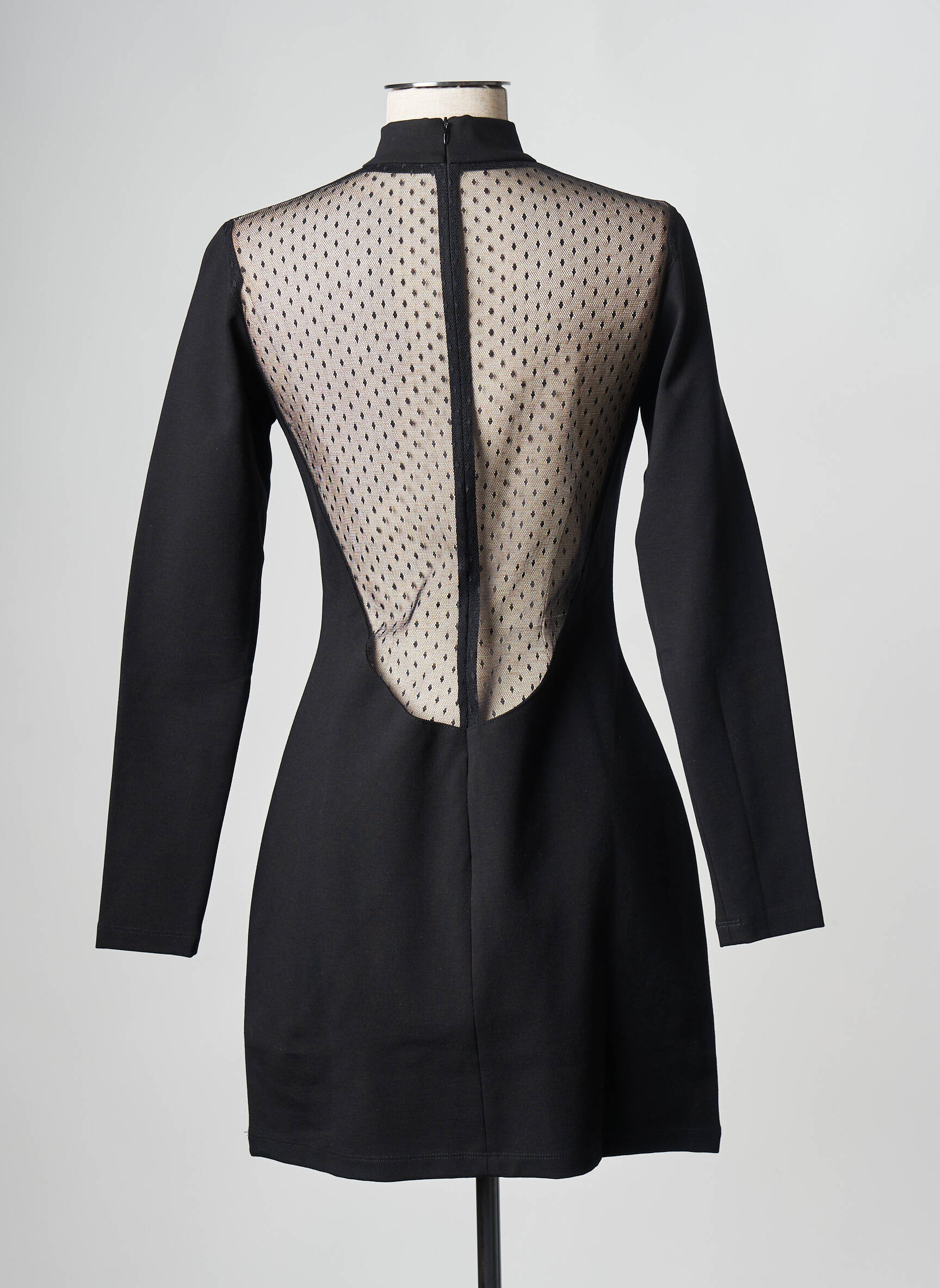 Trumpa suknelė juodas THE KOOPLES moteris
