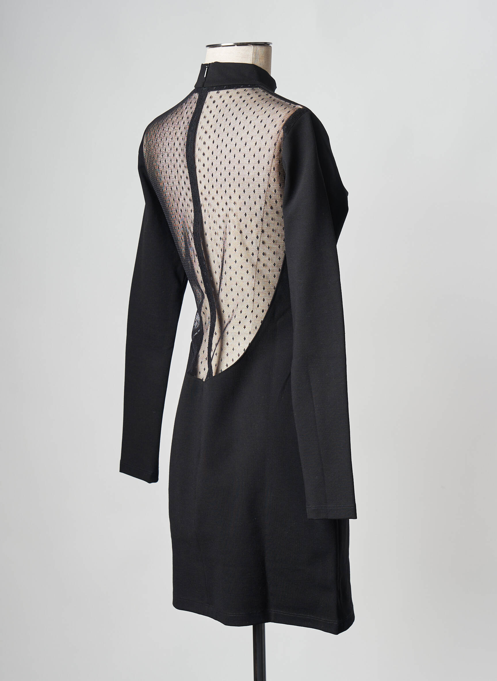 Trumpa suknelė juodas THE KOOPLES moteris
