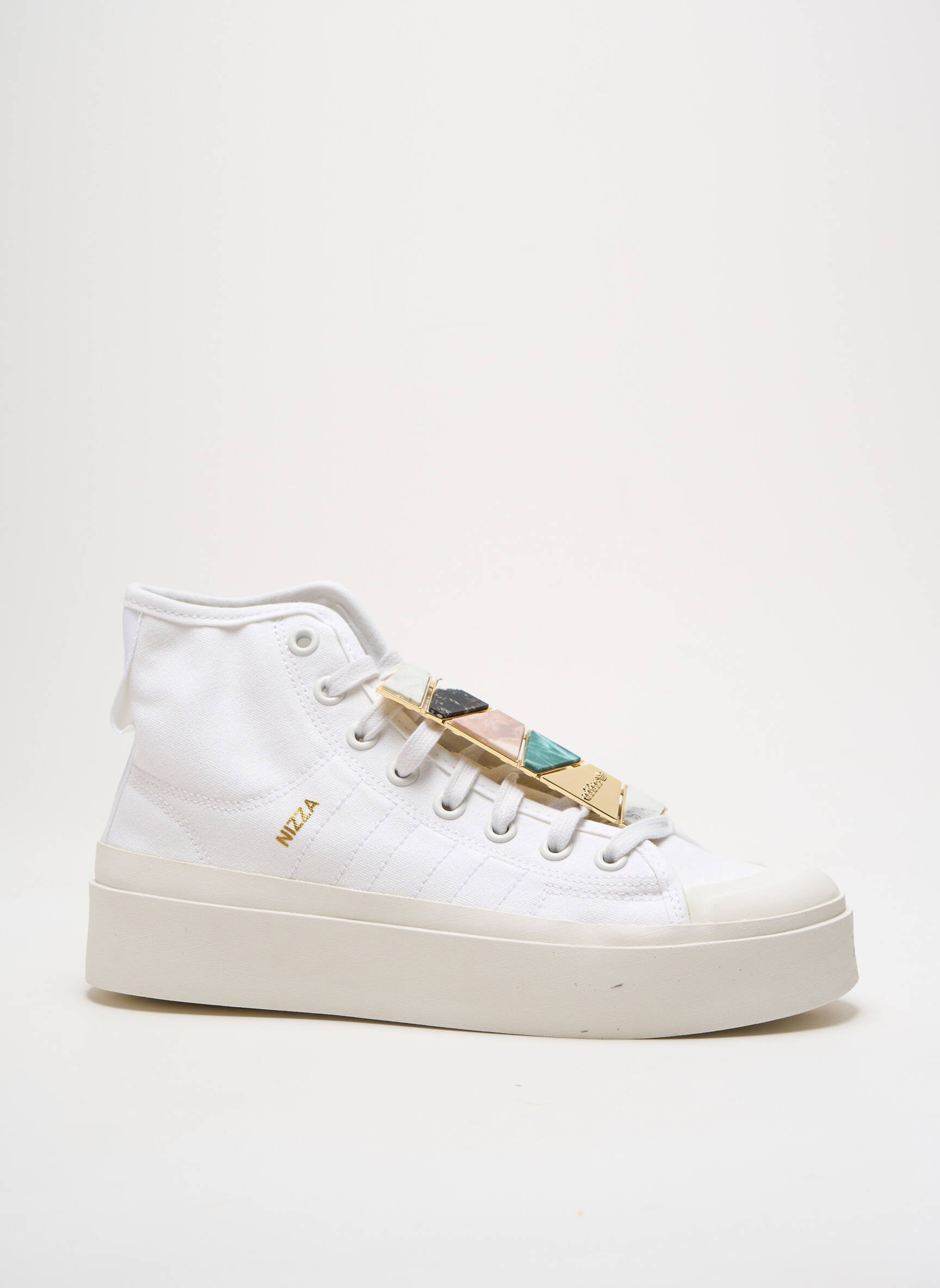Bėgimo bateliai baltas ADIDAS moteris