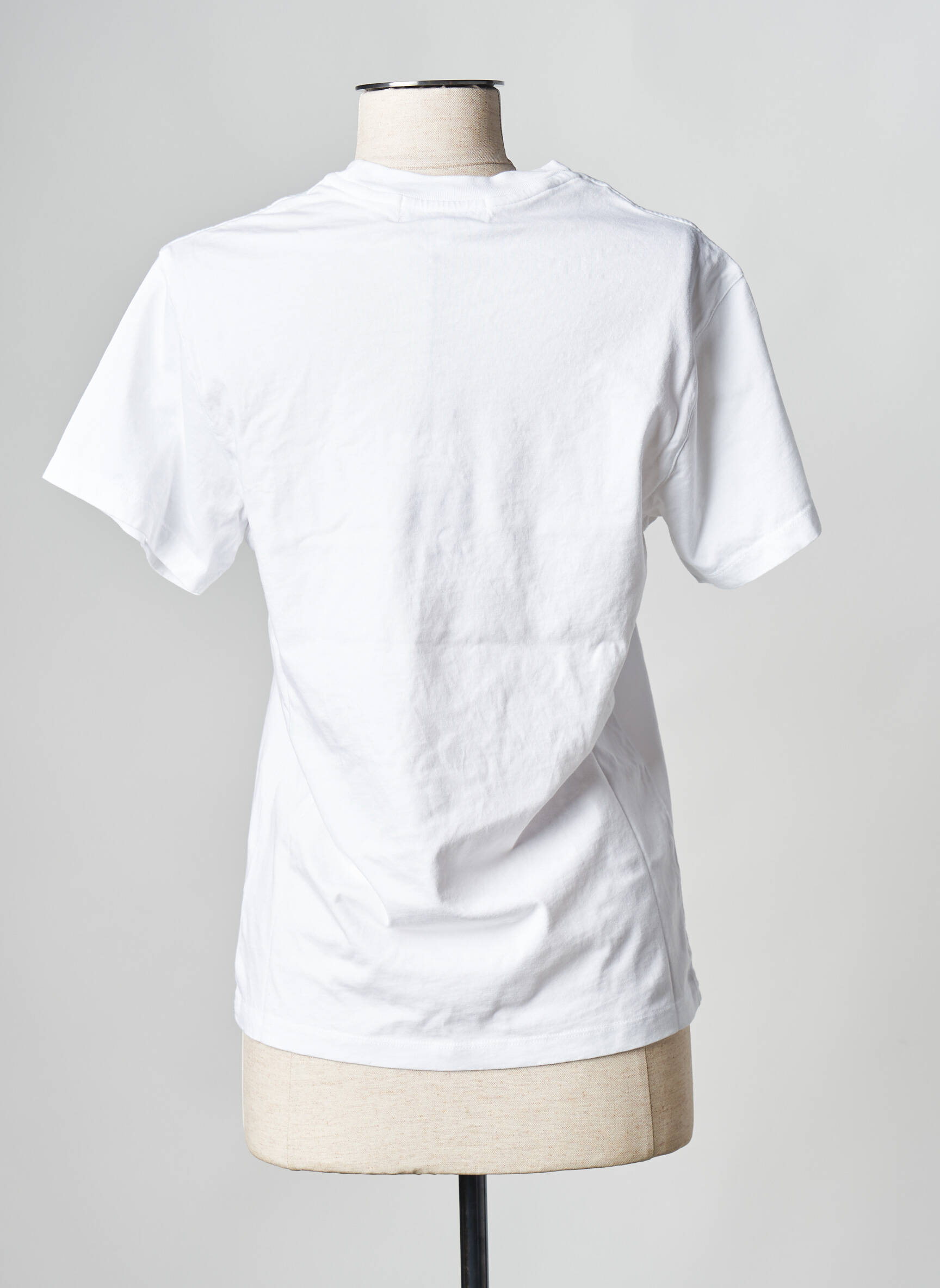 T-marškinys baltas MAISON LABICHE vyras