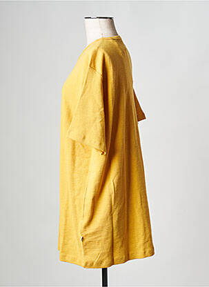 T-marškinys oranžinė KNOWLEDGE COTTON APPAREL vyras