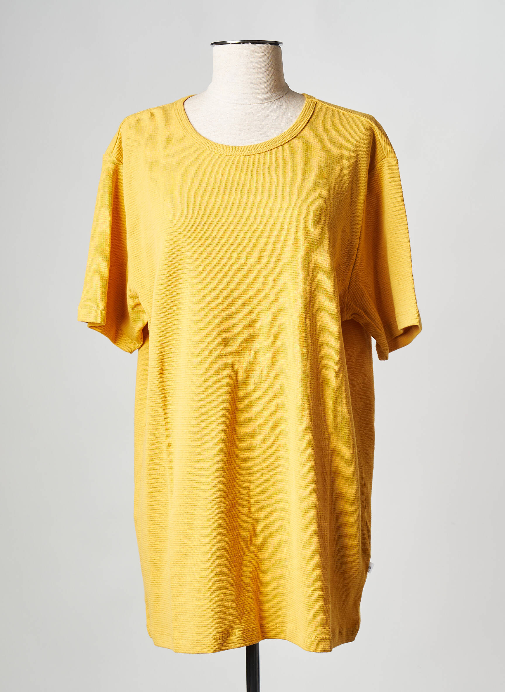 T-marškinys oranžinė KNOWLEDGE COTTON APPAREL vyras