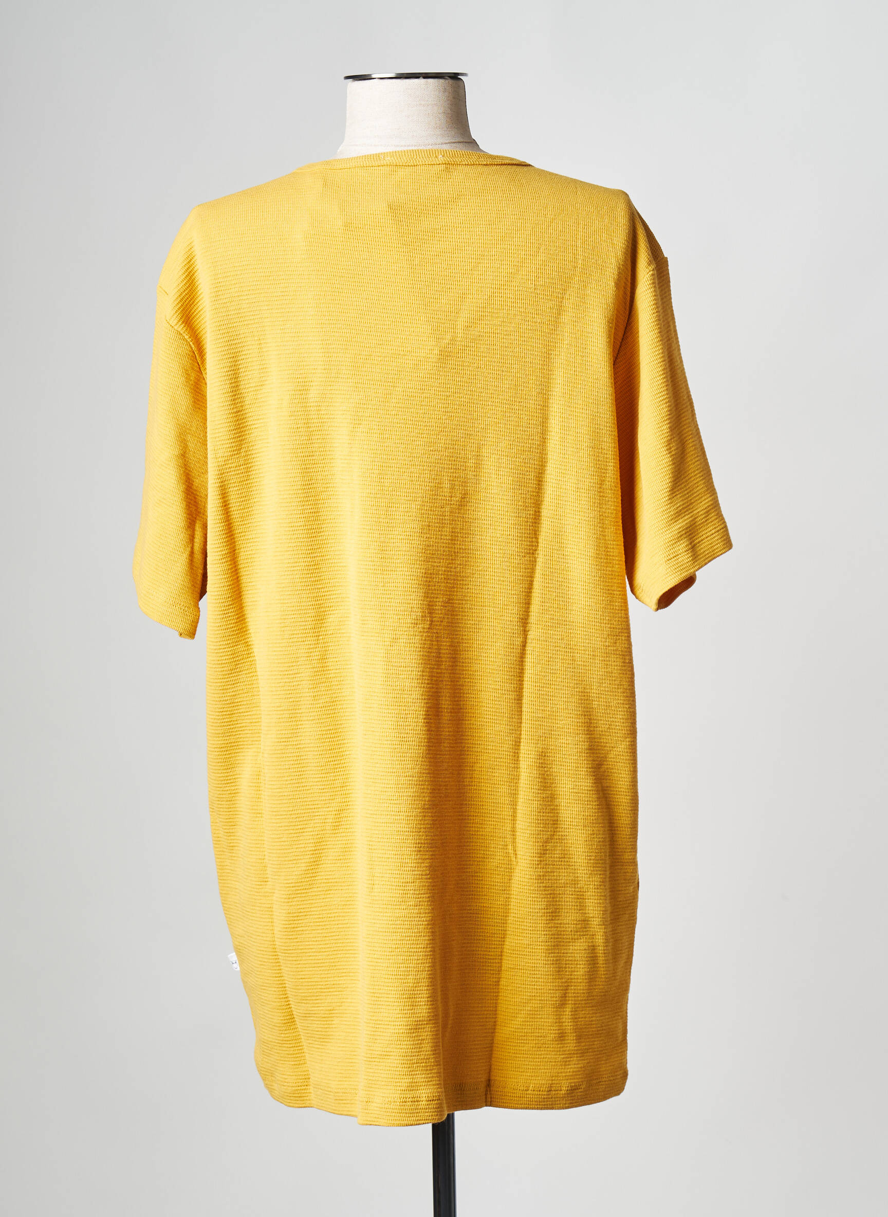 T-marškinys oranžinė KNOWLEDGE COTTON APPAREL vyras