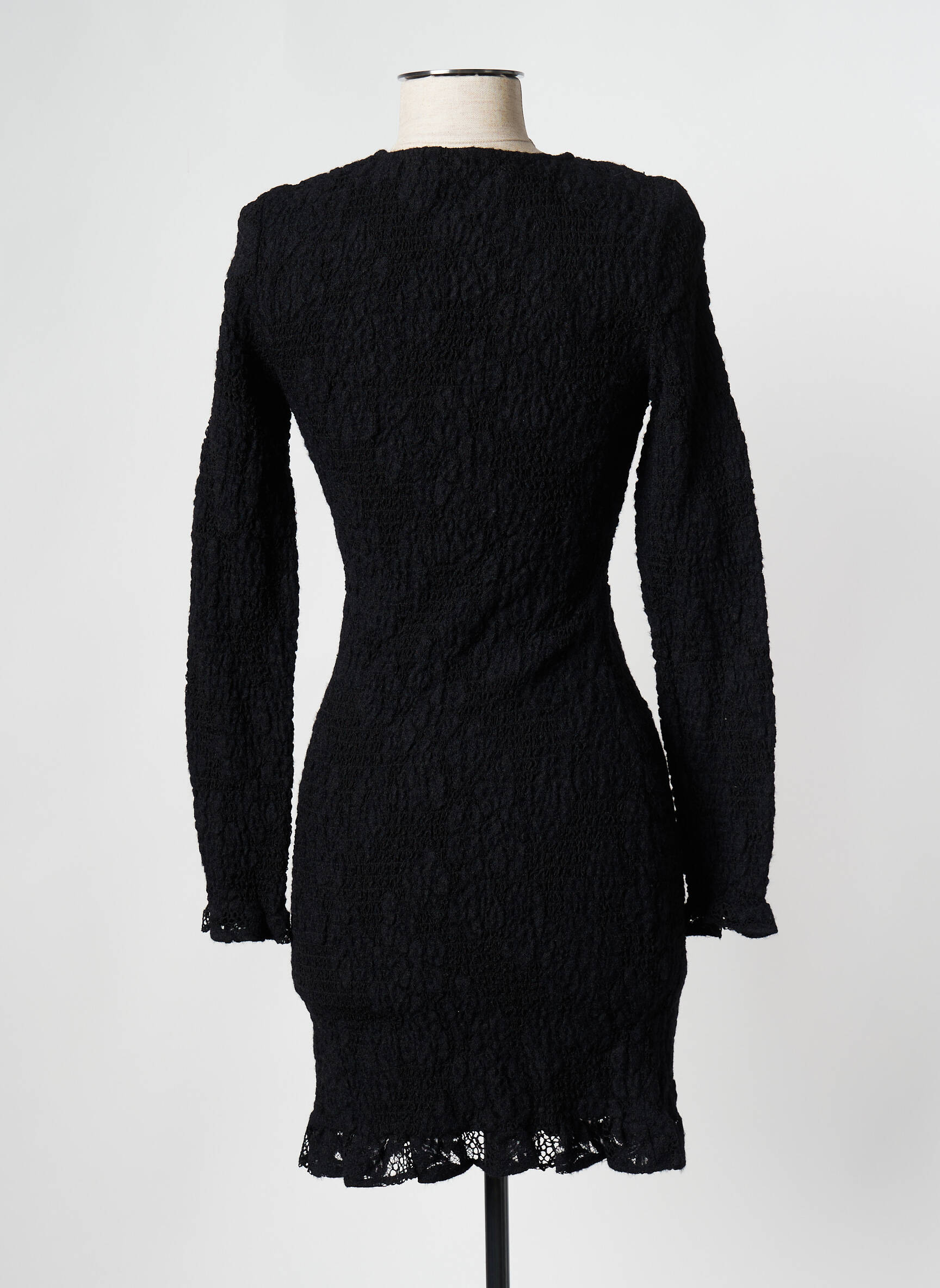 Trumpa suknelė juodas THE KOOPLES moteris