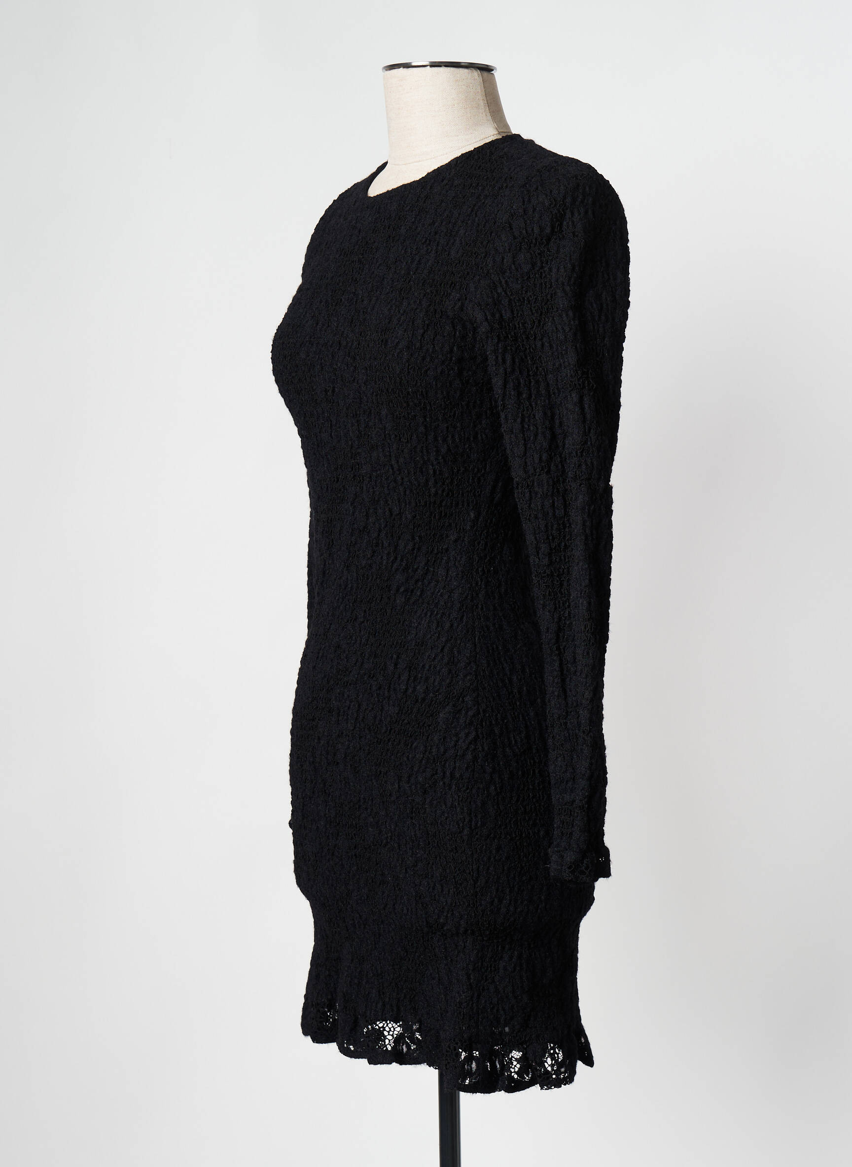 Trumpa suknelė juodas THE KOOPLES moteris