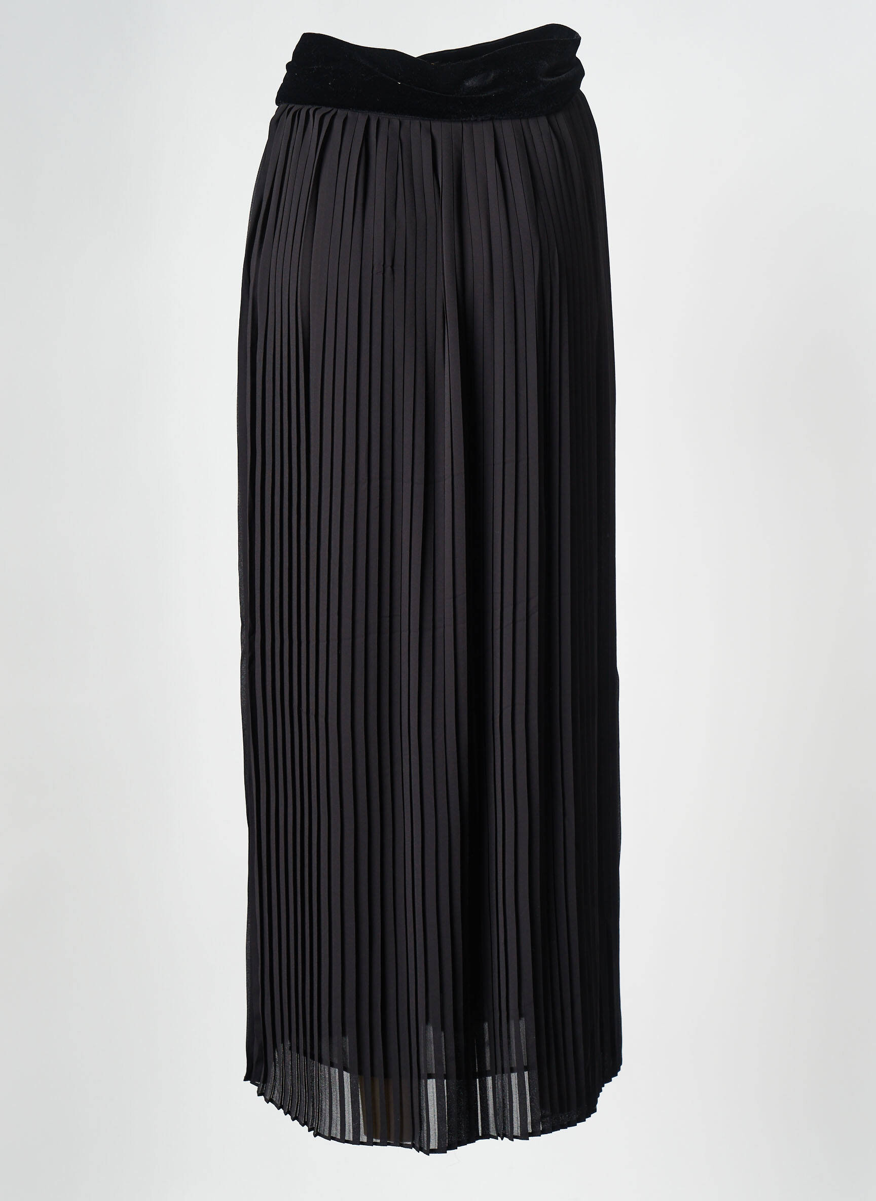 Ilgas sijonas juodas THE KOOPLES moteris