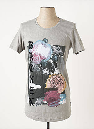 T-marškinys pilka JACK & JONES vyras