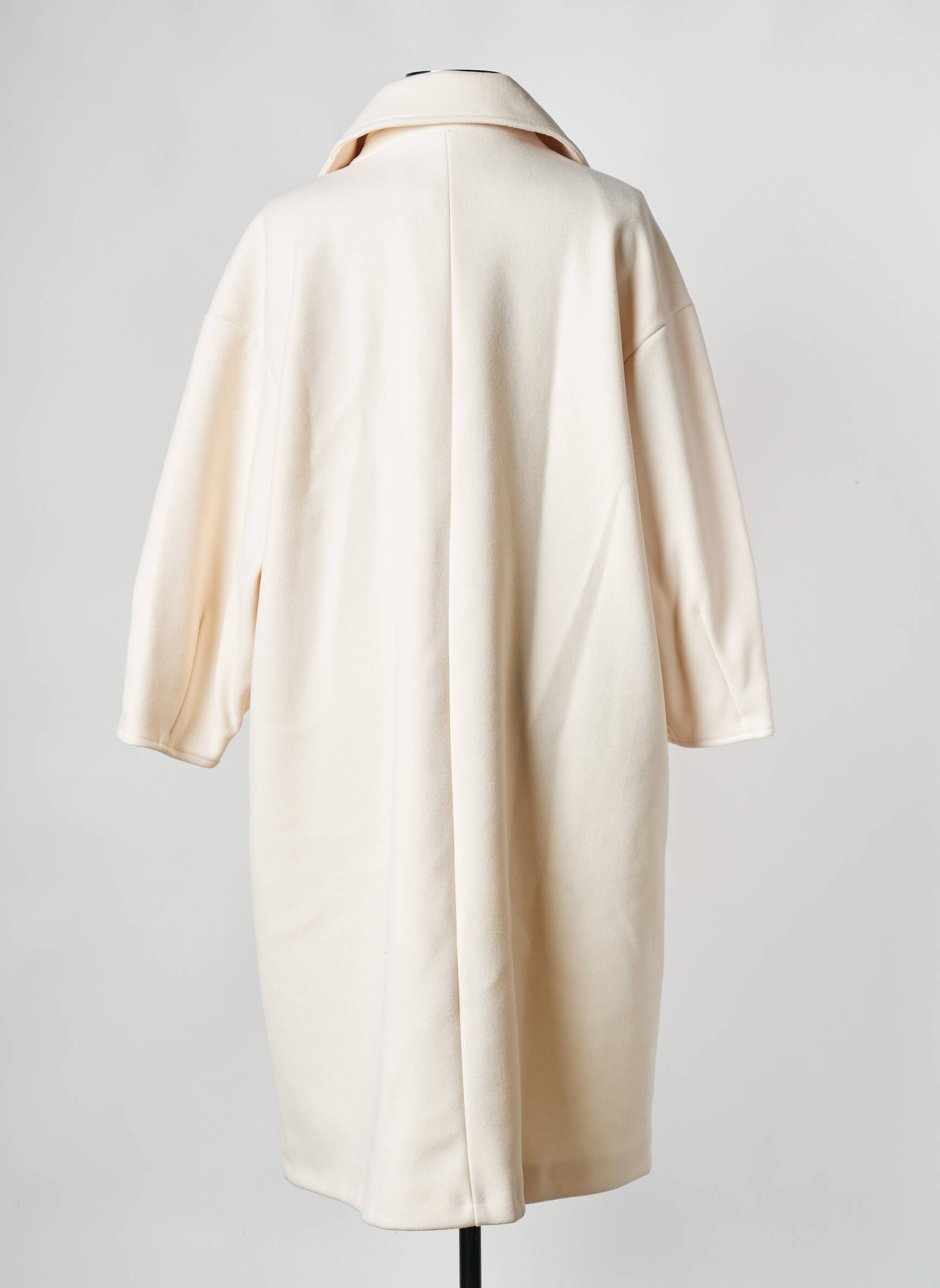 Ilgas paltas baltas MAT FASHION moteris