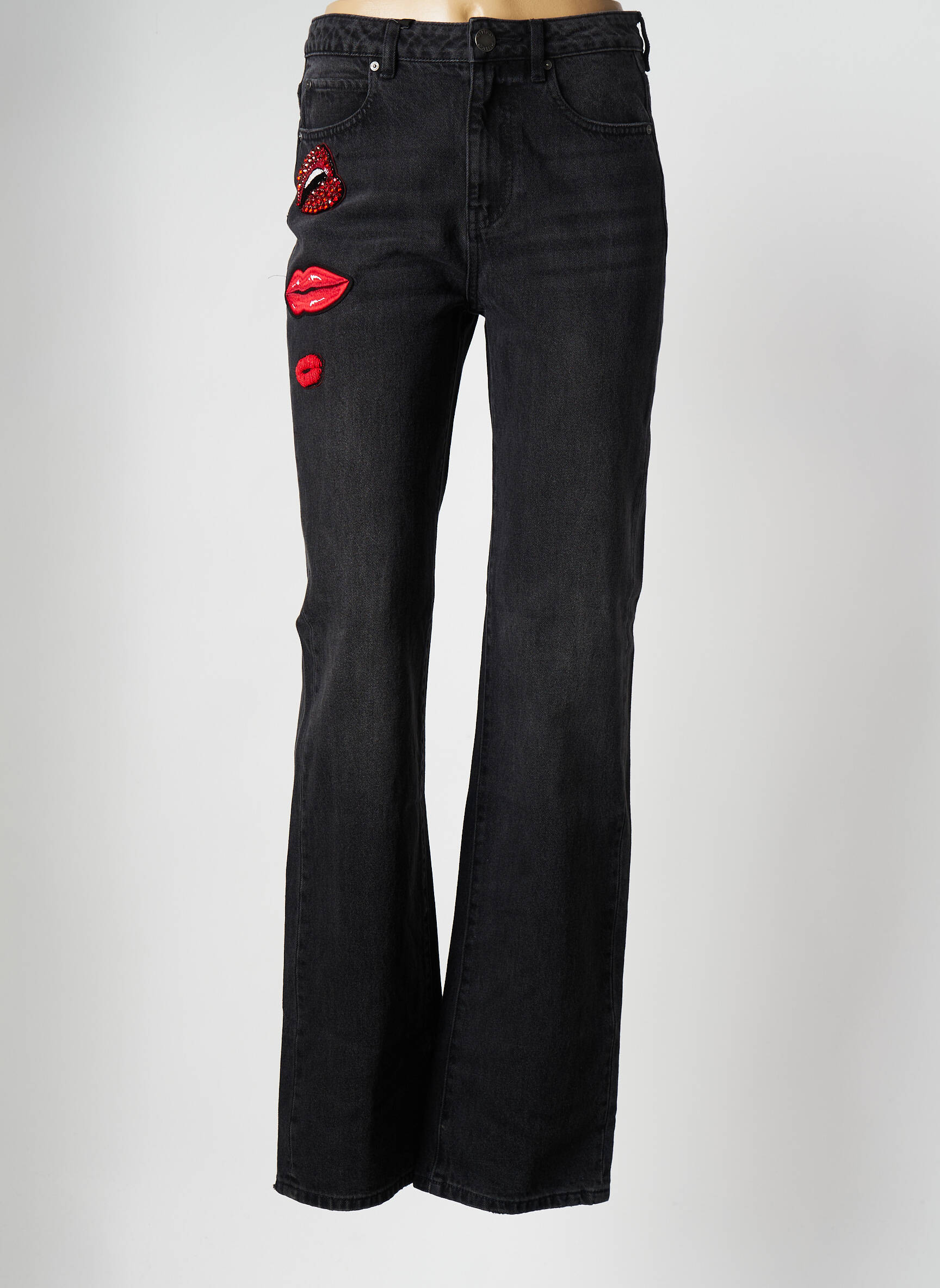 Bootcut džinsai juodas PINKO moteris