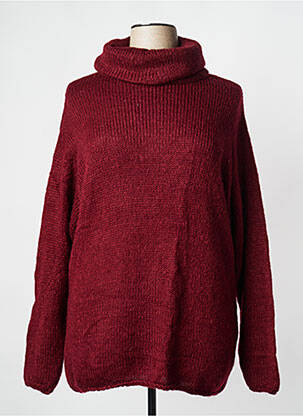 Megztinis raudona MAT FASHION moteris