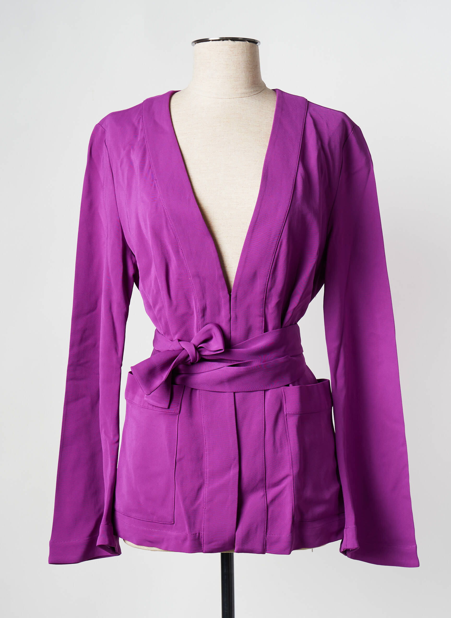 Švarkas violetinis ESSENTIEL ANTWERP moteris