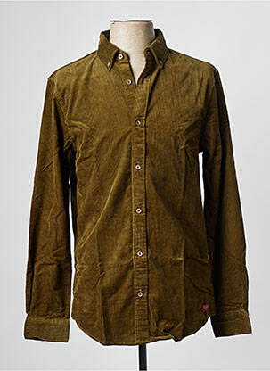 Ilgomis rankovėmis marškinys žalias SCOTCH & SODA vyras