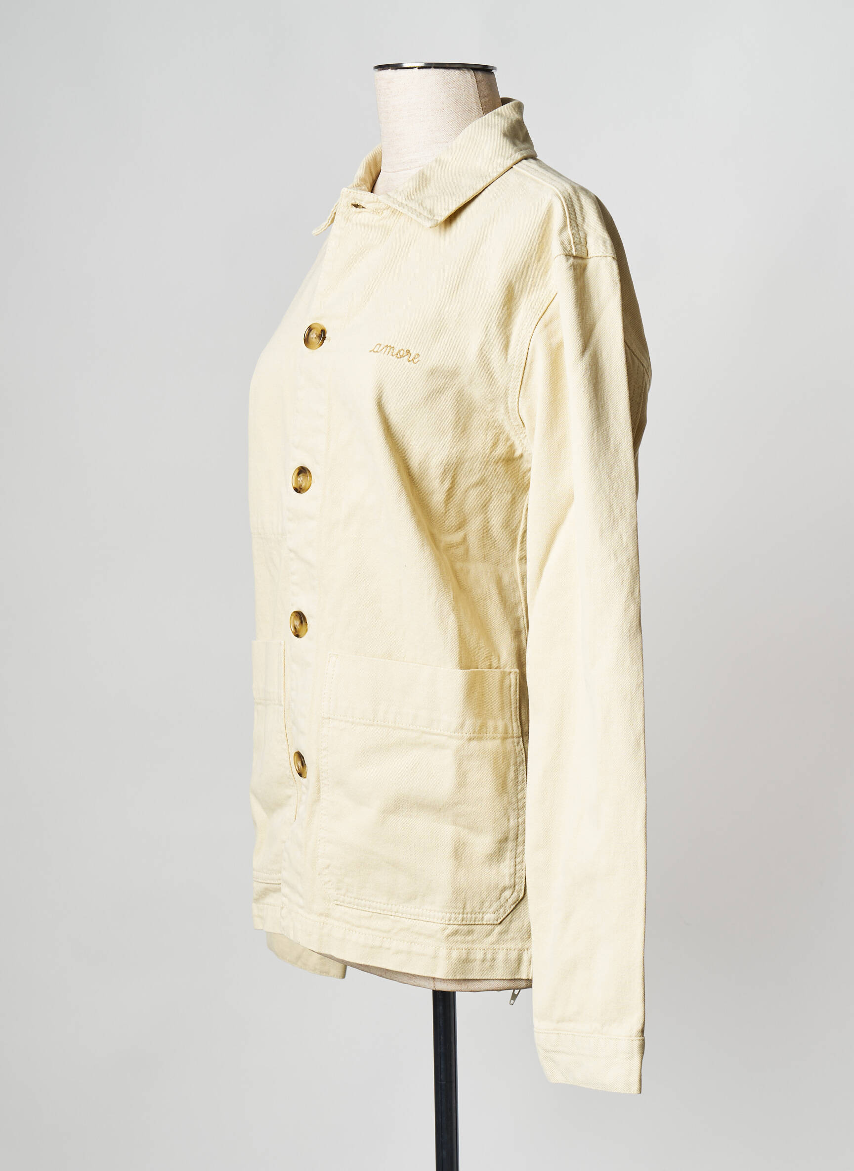 Džinsinė striukė bežinis MAISON LABICHE moteris