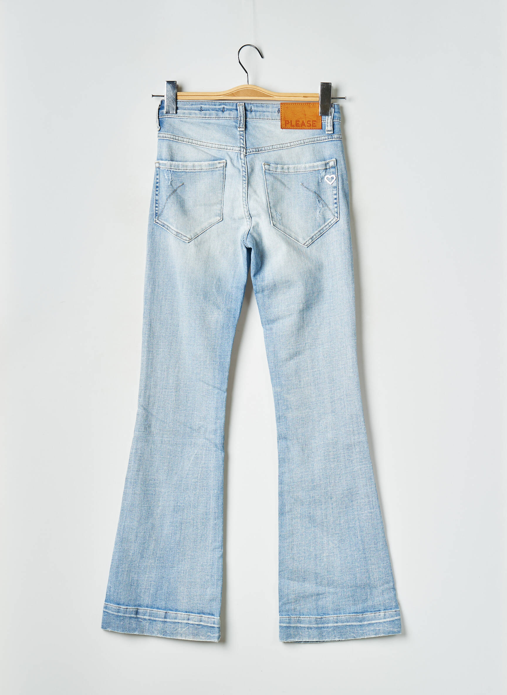 Bootcut džinsai mėlyna PLEASE moteris
