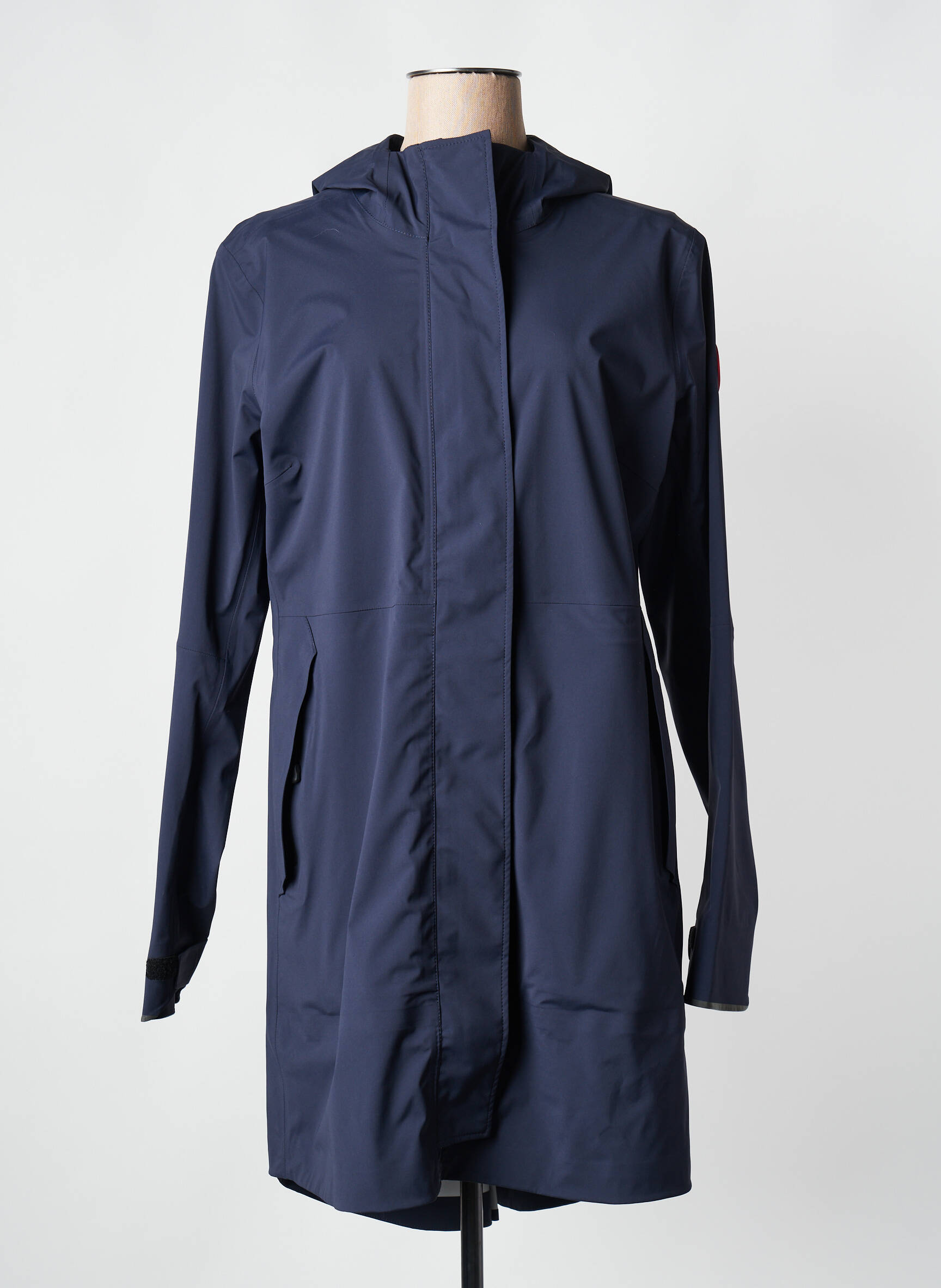 Pūkinė striukė mėlyna CANADA GOOSE moteris
