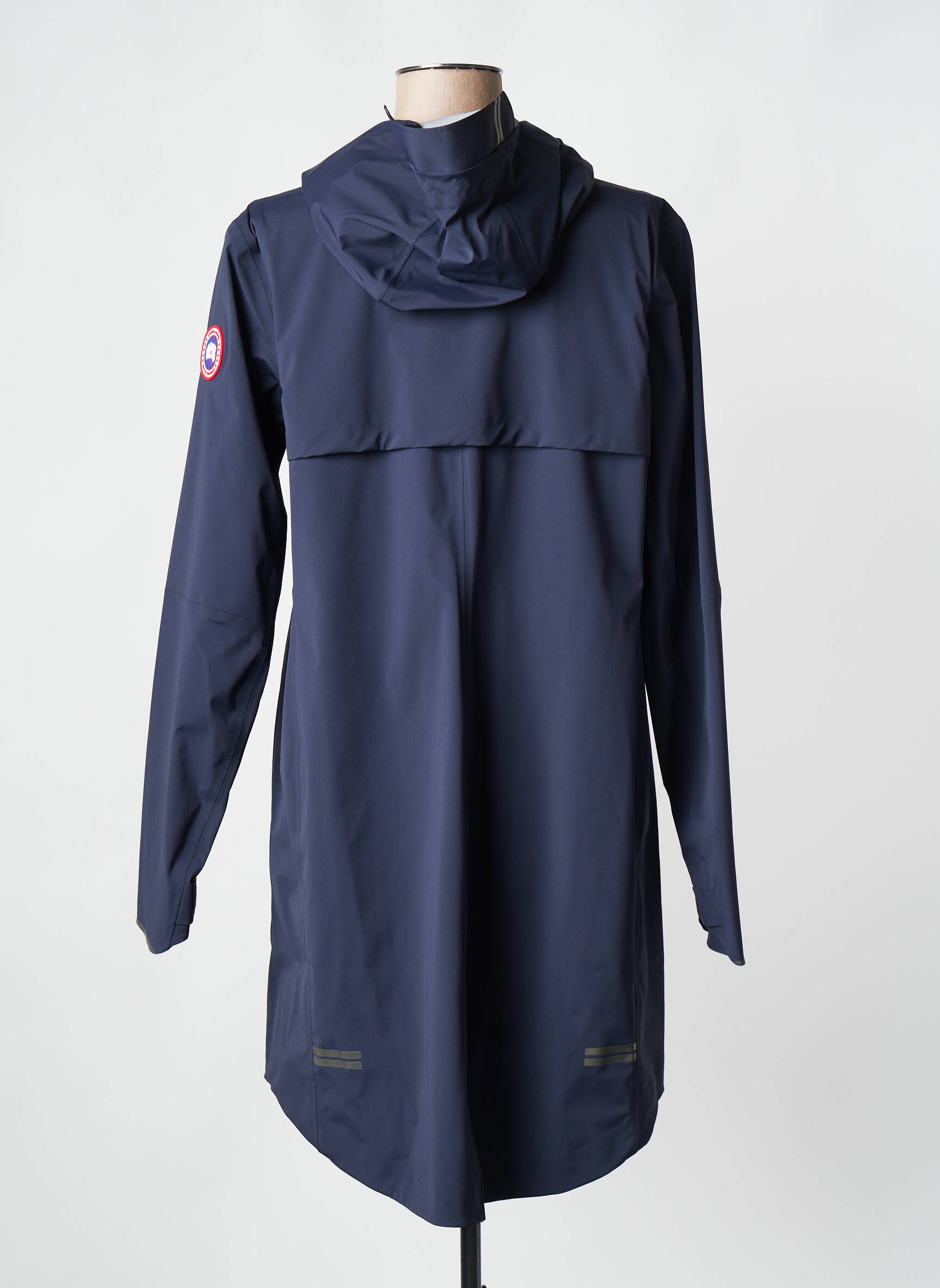 Pūkinė striukė mėlyna CANADA GOOSE moteris